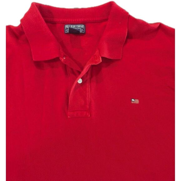 Polo Ralph Lauren Golf Polo Classic Fit Red Short Sleeve Mens Size 2XL XXL - Picture 1 of 5